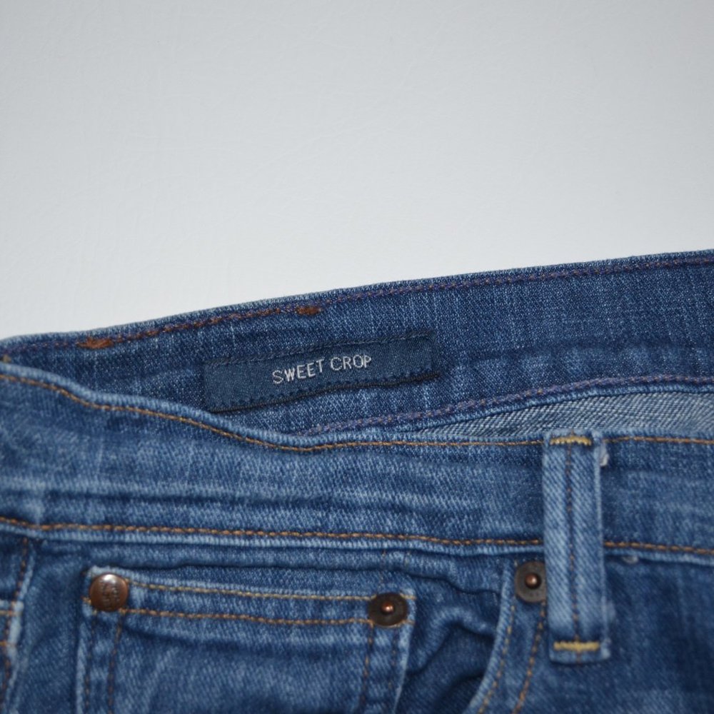 Lucky Brand Sweet Crop Jeans Size 10 length 30inch - Picture 7 of 10